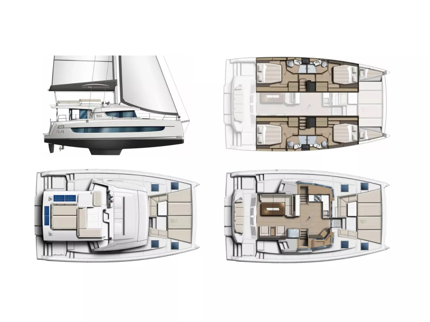 Libra - Catamaran in Sarıana