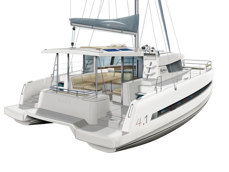 BAL4.1-20-C - Catamaran in Lefkada