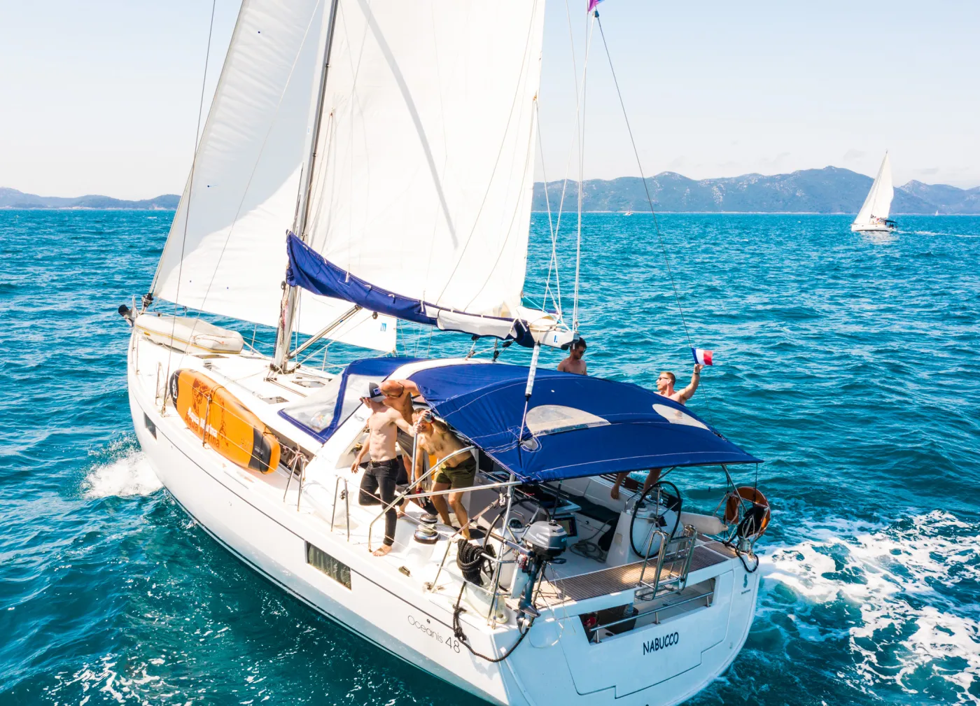 Nabucco - Sailboat in Kaštel Gomilica