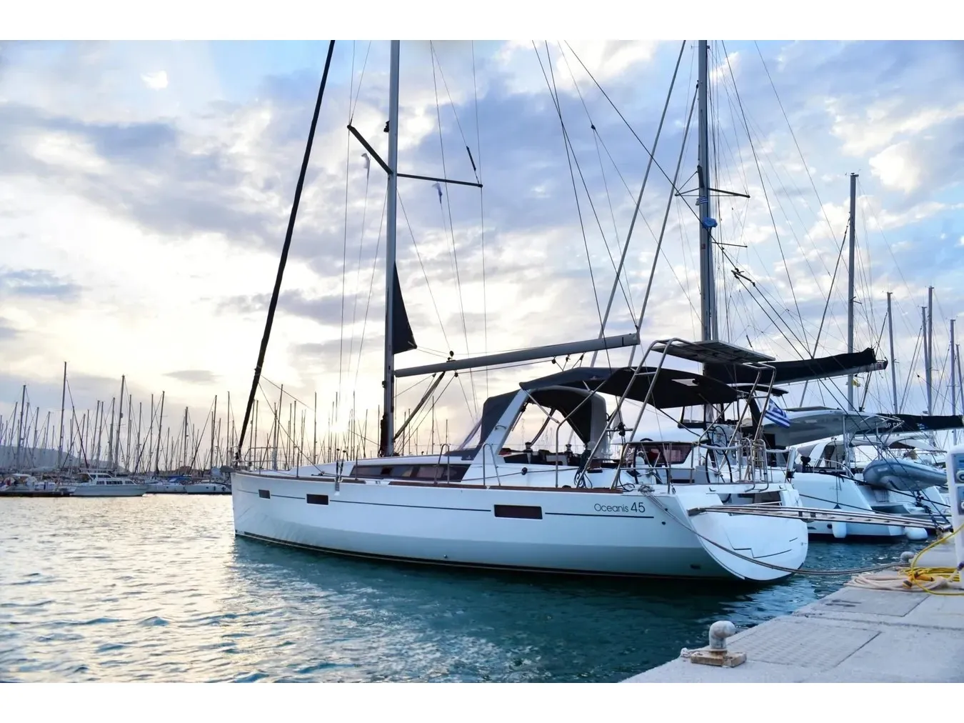 Oceanis 45 Built 2012 - Yelkenli içinde Lefkada