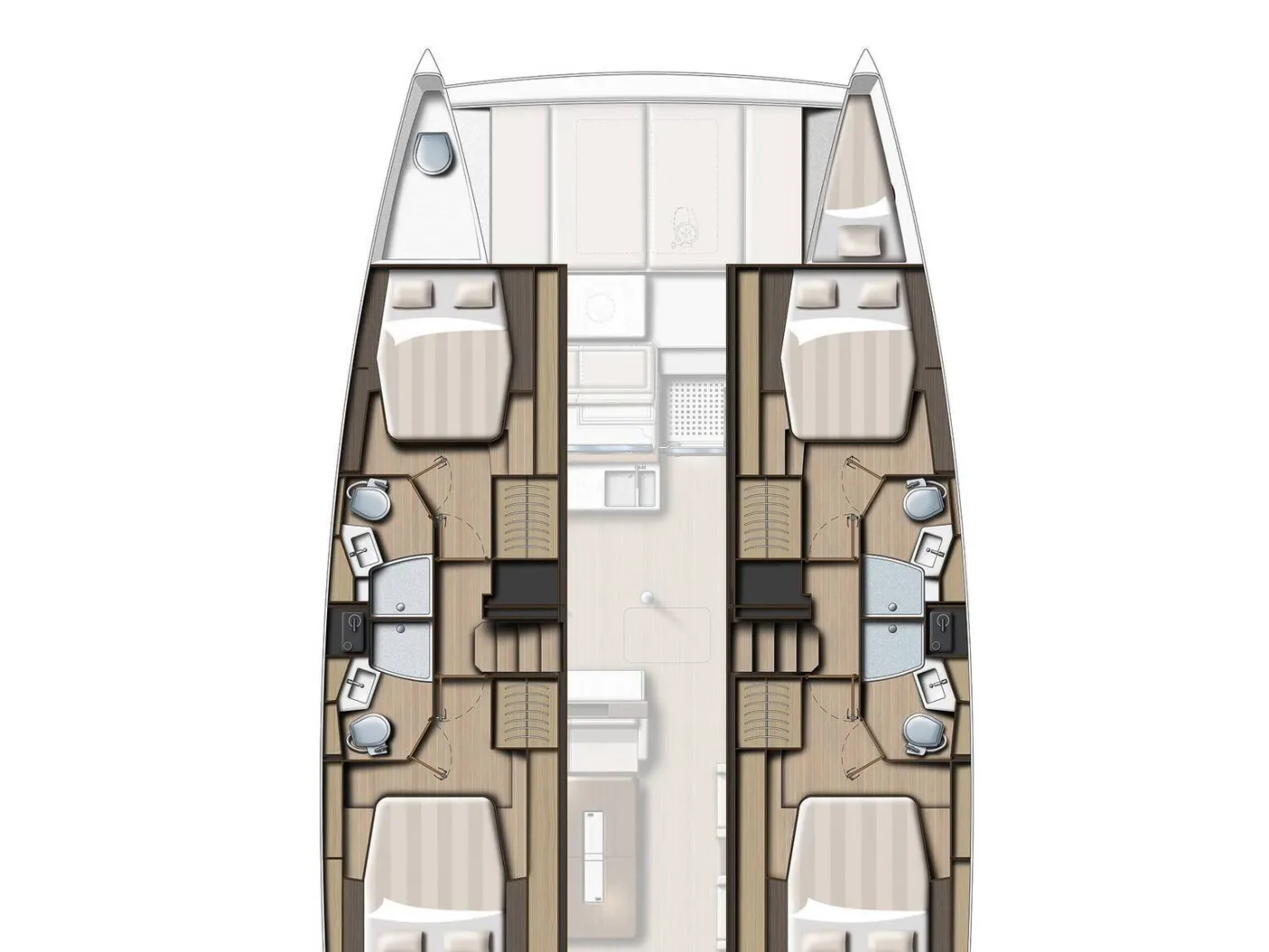 Bali 4.4 - Catamaran in Lefkada