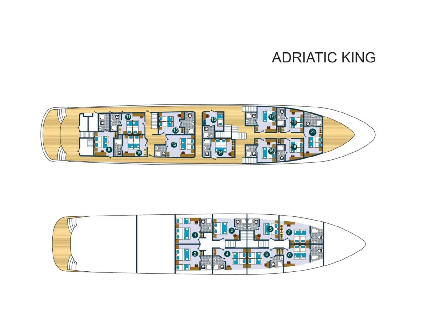 Adriatic King - Motor Yacht in Split