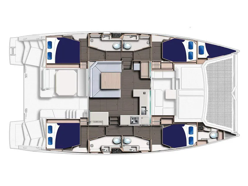 Moorings 4500L Club - Catamaran in Cannigione