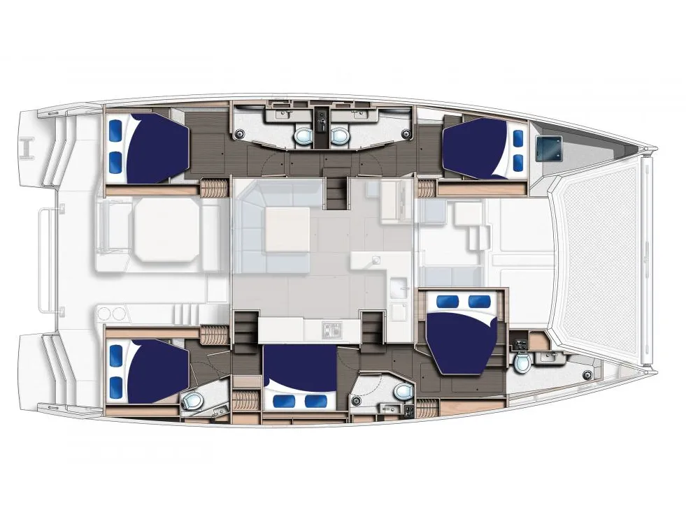 Moorings 5000-5/4 Exclusive - Catamaran in Placencia