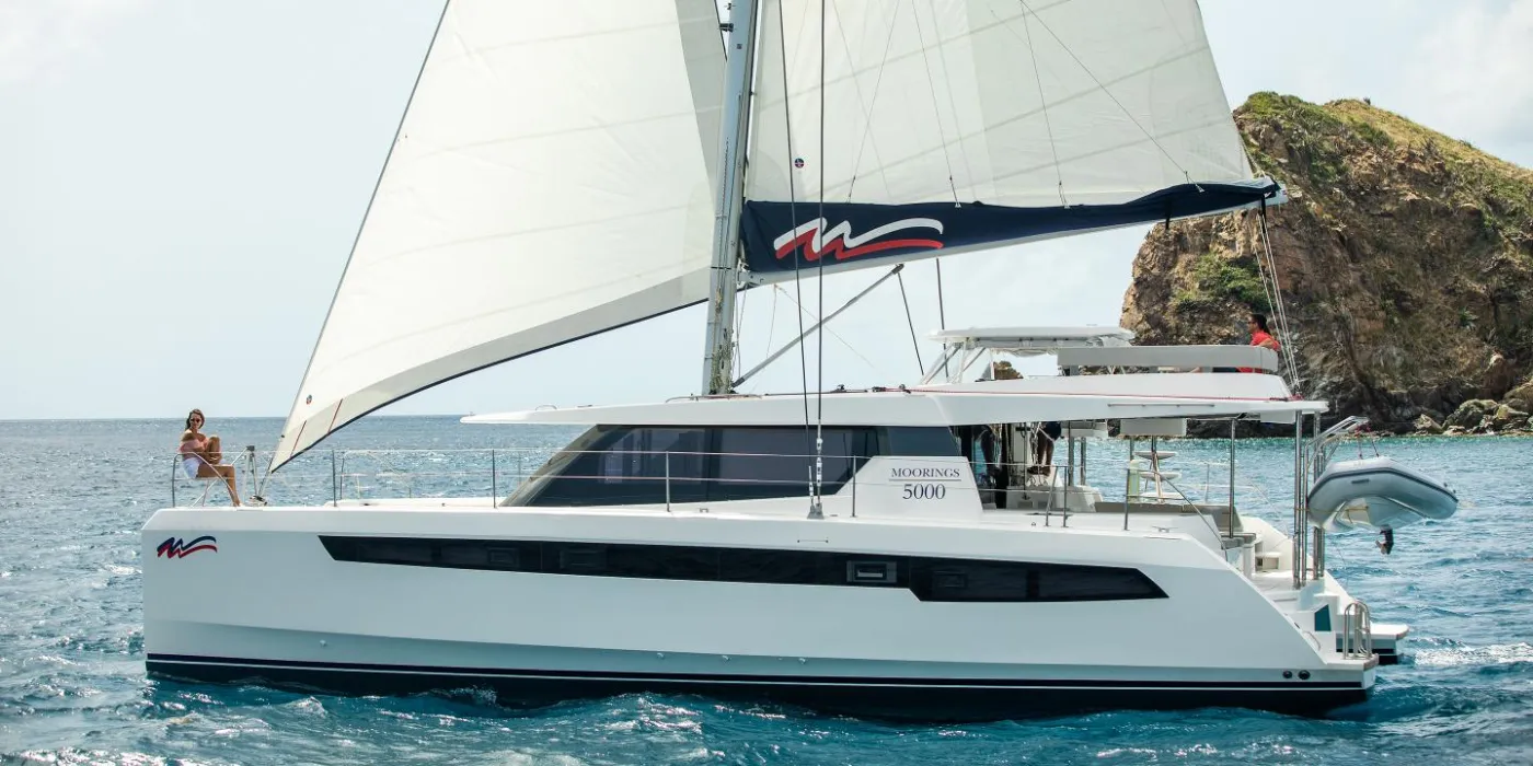 Moorings 5000 Crewed - Catamaran in Wickhams Cay 2