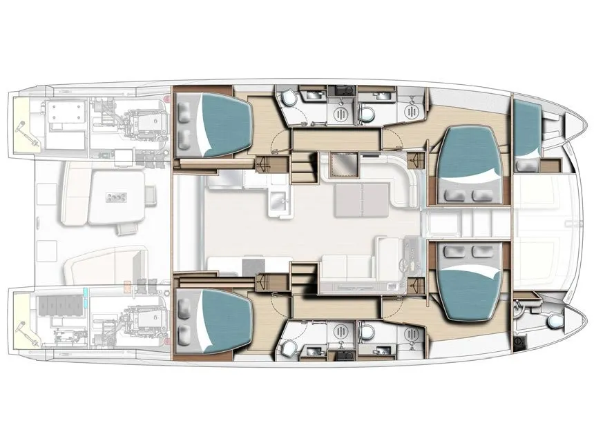 Leopard 53 PC Club - Catamaran in Wickhams Cay 2