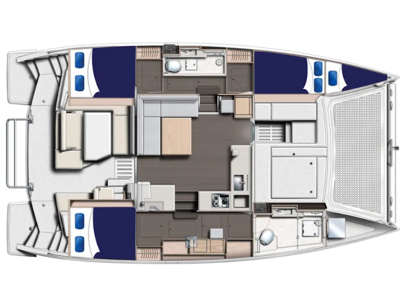 Moorings 4000/3 Club - Catamaran in Uturoa