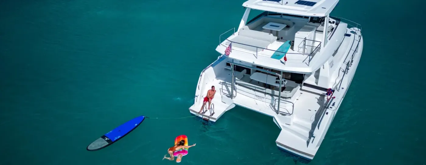 Moorings 464PC Exclusive - Catamaran in Marina