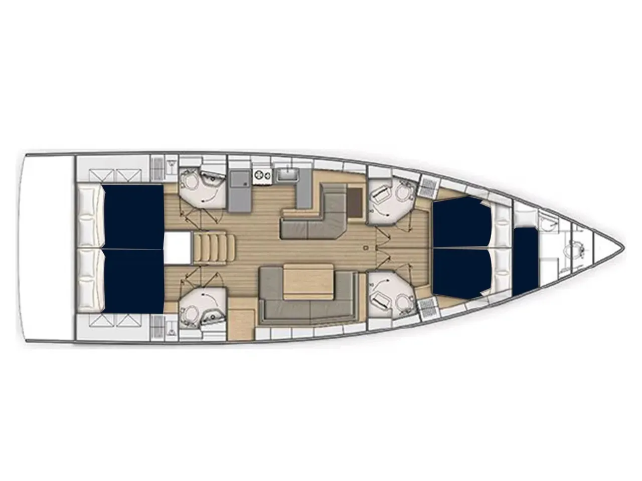 Moorings 52.4 Exclusive Plus - Sailboat in Wickhams Cay 2