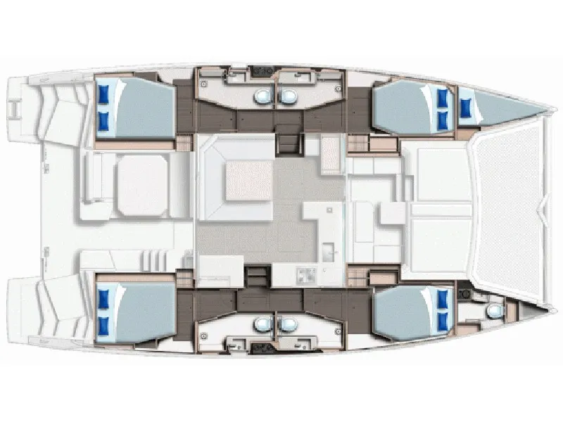 Moorings 4500L/10 Exclusive - Catamaran in Wickhams Cay 2