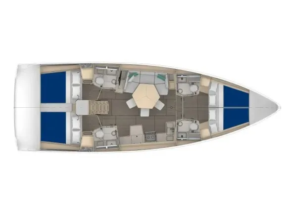 Moorings 44.4 Exclusive Plus - Sailboat in Pireas