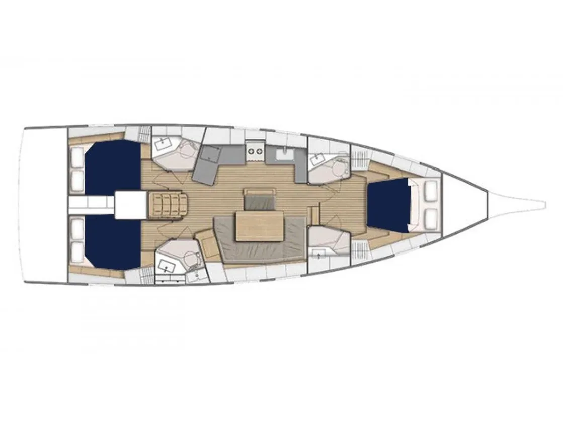 Moorings 46.3 Club - Sailboat in Wickhams Cay 2