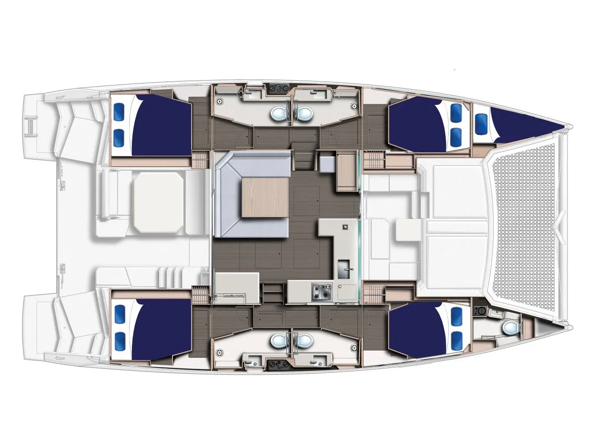 Moorings 4500L Club - Catamaran in Wickhams Cay 2