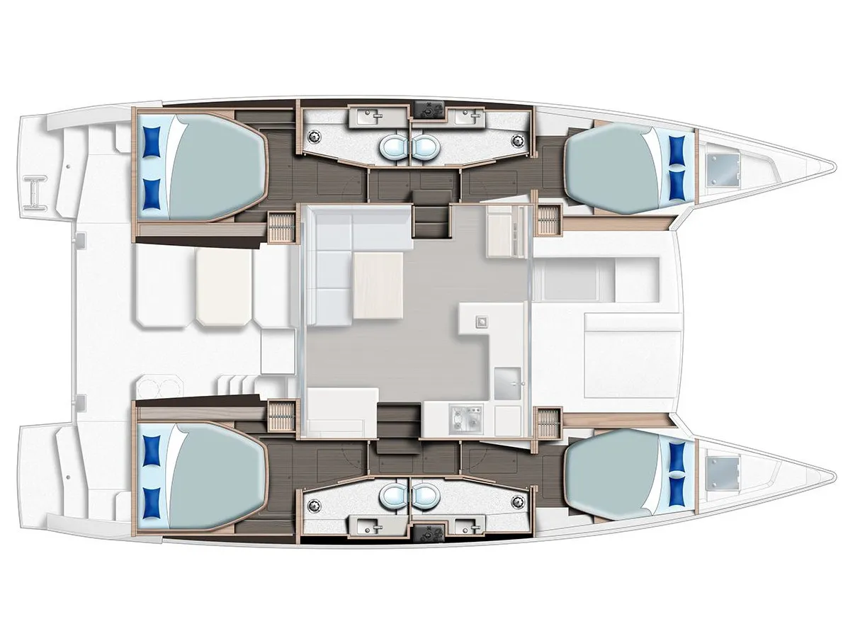 Moorings 4200/4 Club - Catamaran in Cannigione