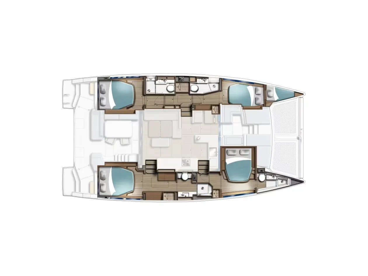 Moorings 4600 - 4 Exclusive Plus - Catamaran in Marigot