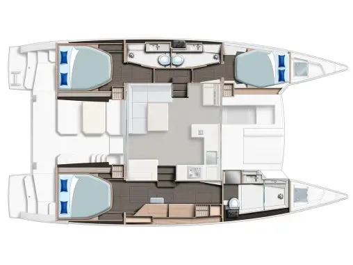 Moorings 4200/3/3 Exclusive - Catamaran in Wickhams Cay 2