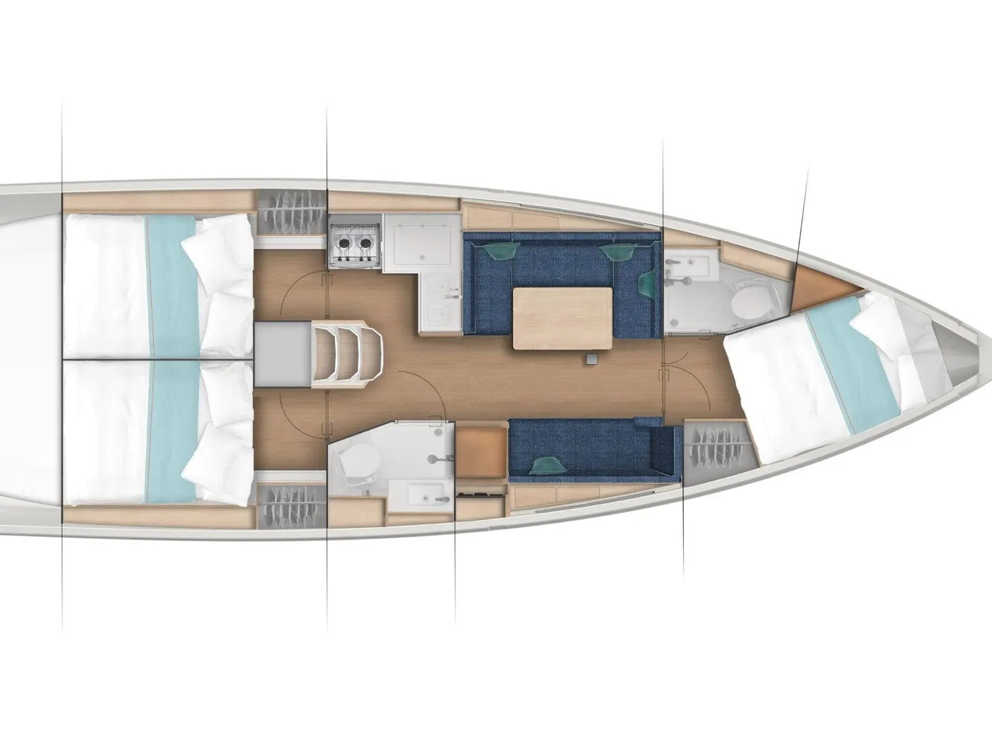 Sunsail 38.0 Premium - Sailboat in Lefkada