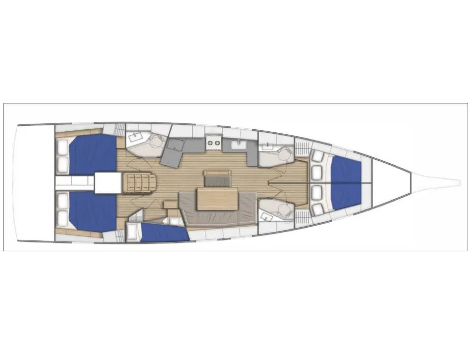 Oceanis 46.1 Classic - Sailboat in Tonnarella