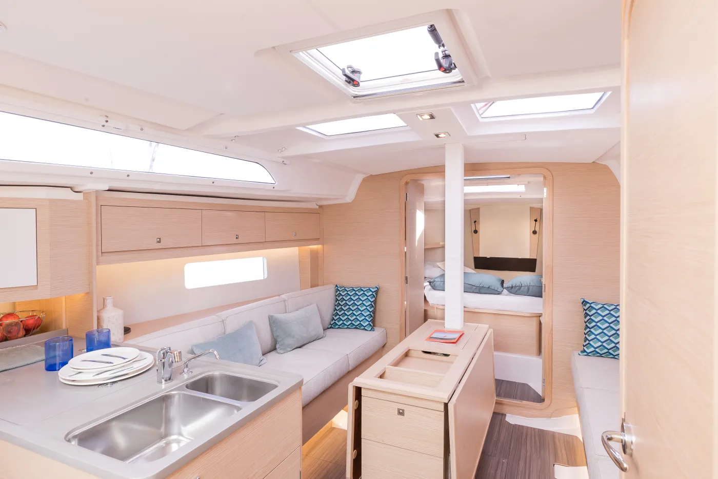 Sunsail 37.3 Premium - Sailboat in Marina