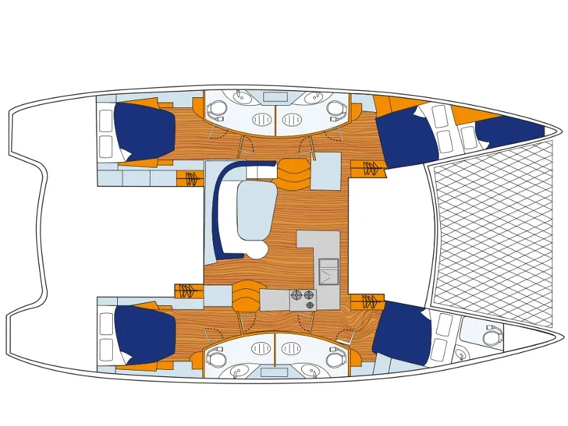 Sunsail 454L Classic - Catamaran in Tambon Pa Klok