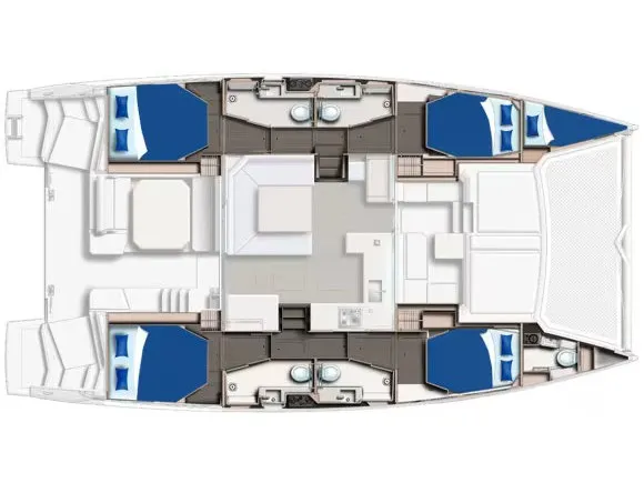 Sunsail 454L Classic - Catamaran in Providence