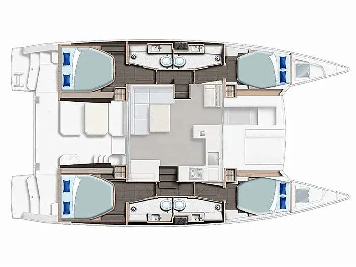 Sunsail 424/4/4 Classic - Catamaran in Uturoa