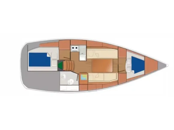 Sunsail Sun Odyssey 319 Classic - Sailboat in Tonnarella