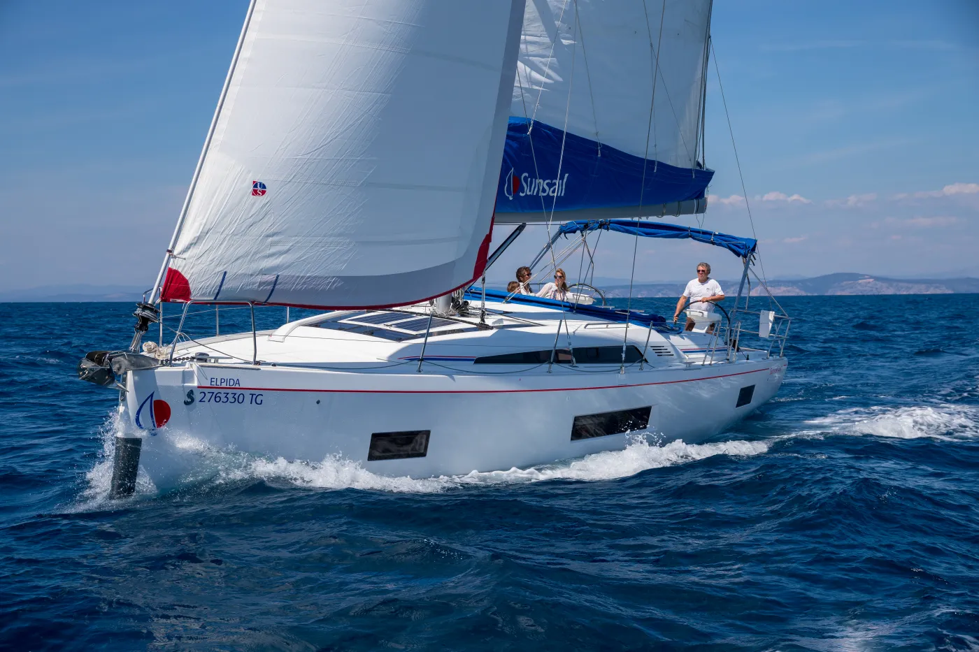 Sunsail 46 Mon Classic - Yelkenli içinde Marina