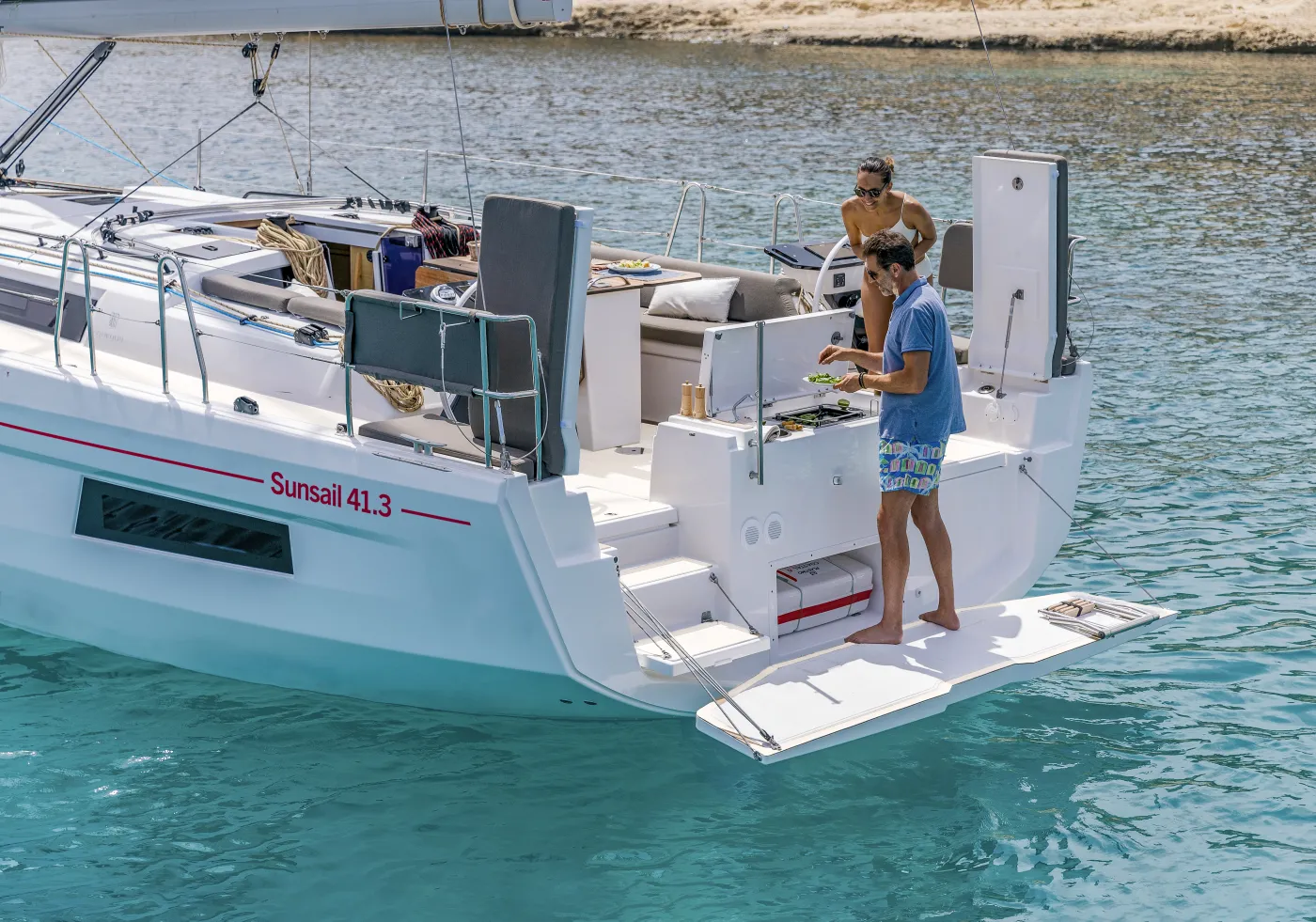 Sunsail 41.3 Premium - Sailboat in Kontokali