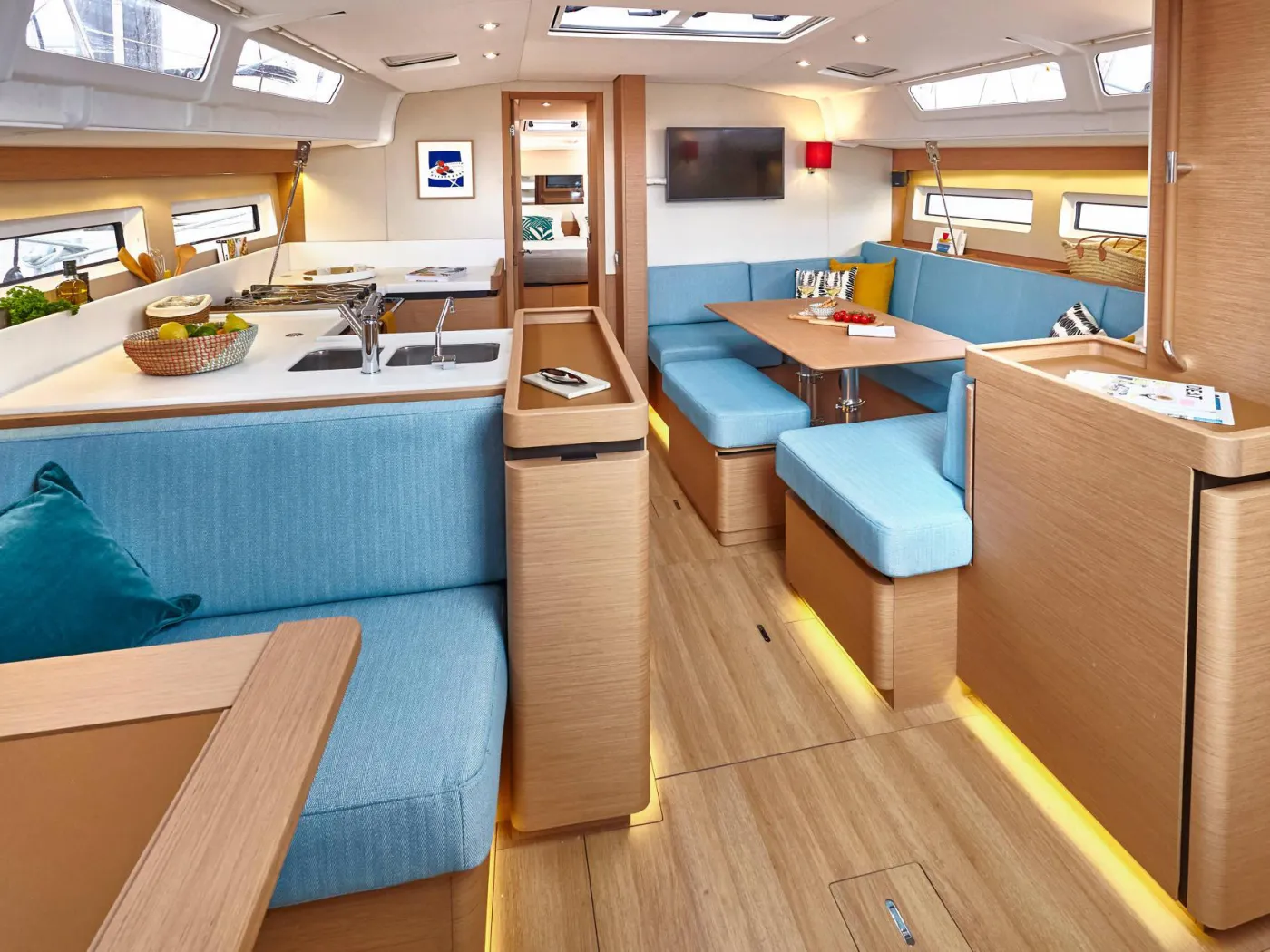 Sun Odyssey 490 Premium - Yelkenli içinde Città Metropolitana di Napoli