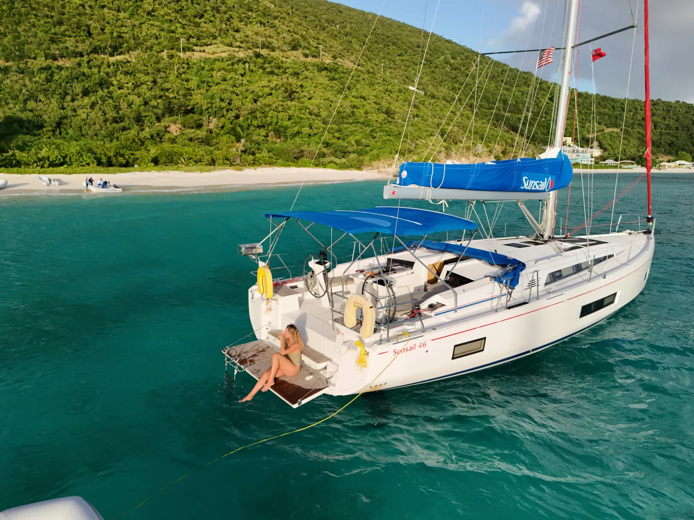 Sunsail 46.4 Premium - Sailboat in Marina
