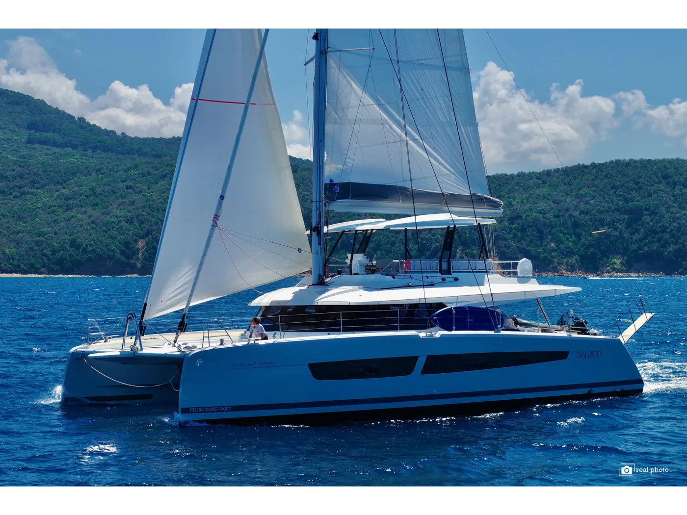 Maurice - Luxury Catamaran, A/C, Generator, Water maker - Katamaran içinde Cannigione