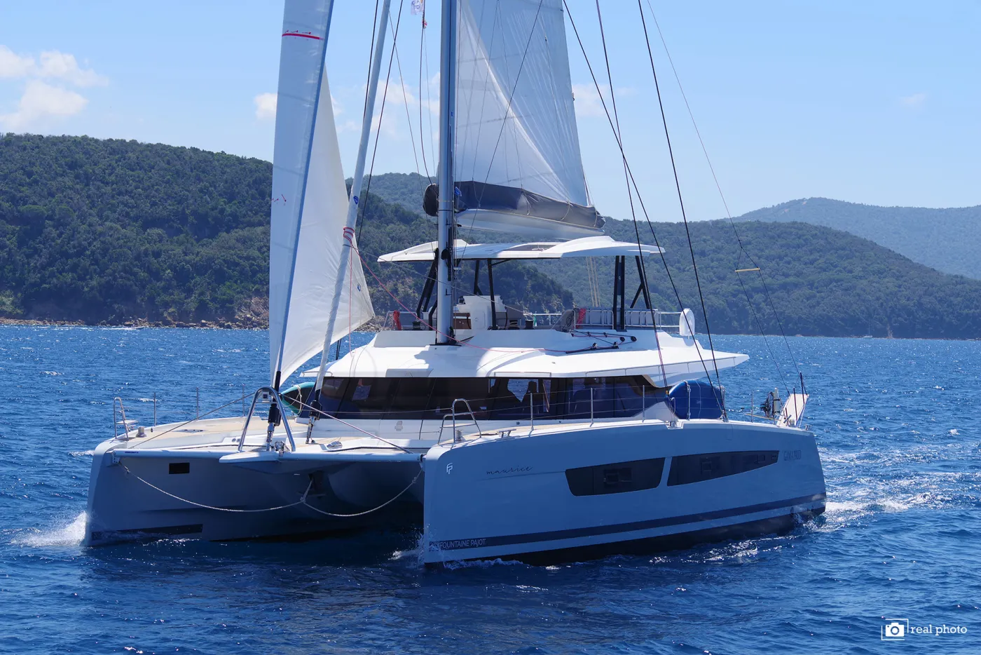 Maurice - Luxury Catamaran, A/C, Generator, Water maker - Katamaran içinde Cannigione