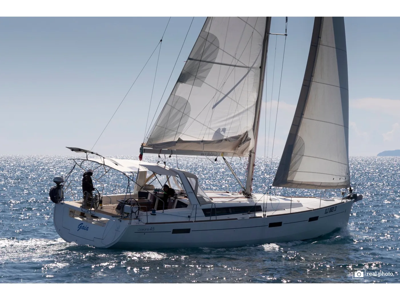 Gaia - Solar Panel - Sailboat in Cannigione