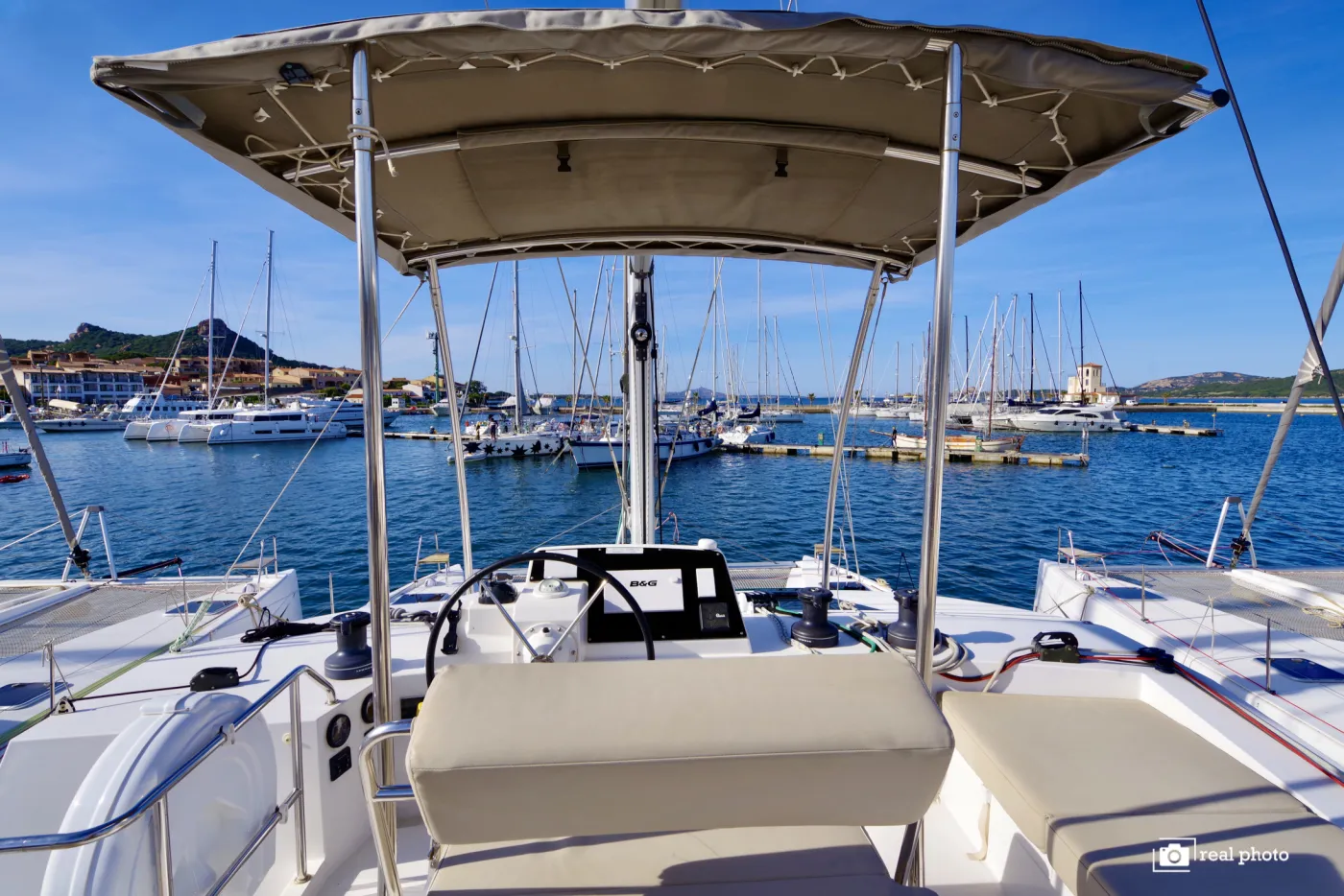 Gelmar - A/C, Generator, Water maker - Catamaran in Cannigione