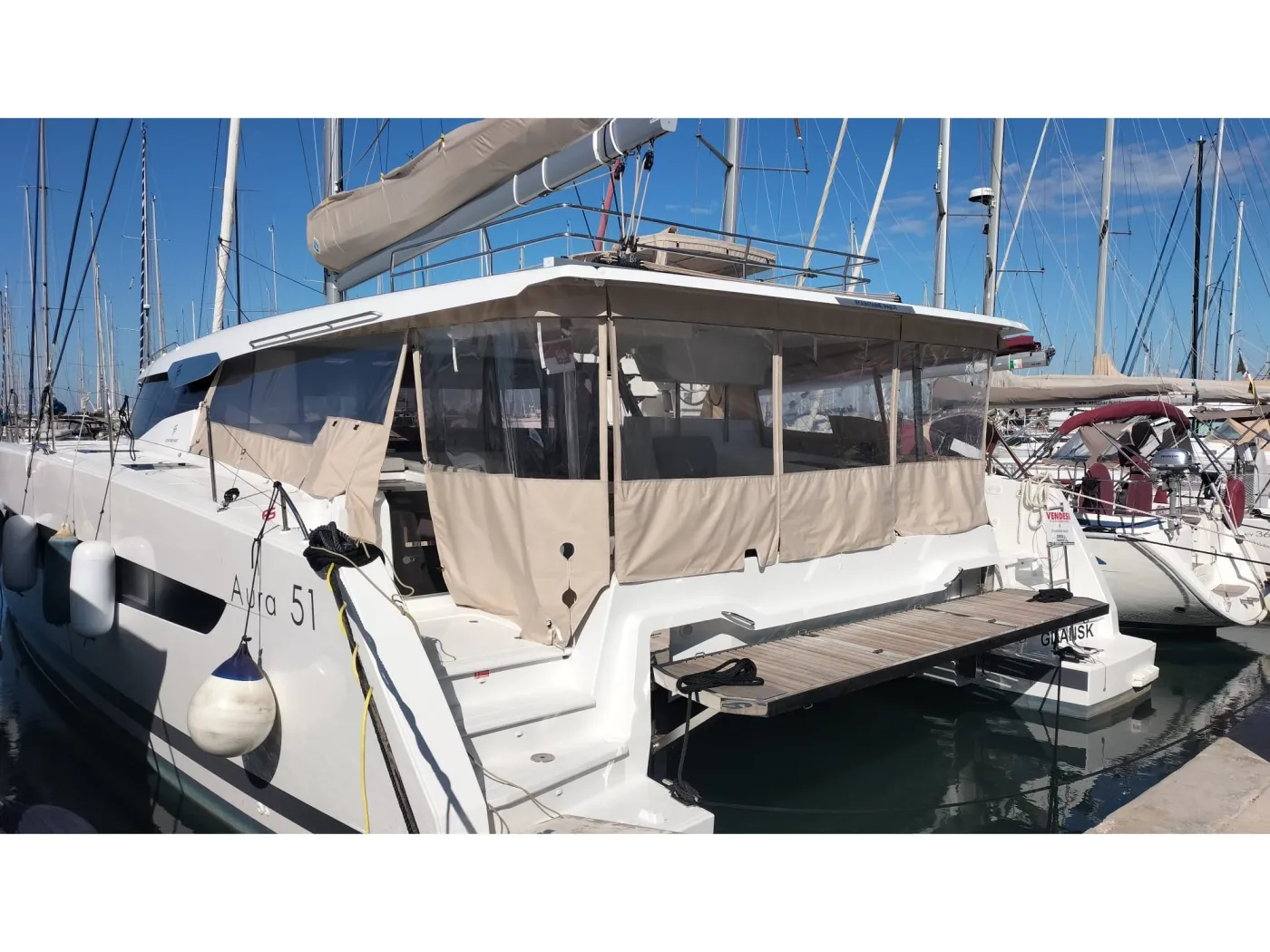 Celestia - A/C, Generator, Water maker - Catamaran in Castellammare di Stabia