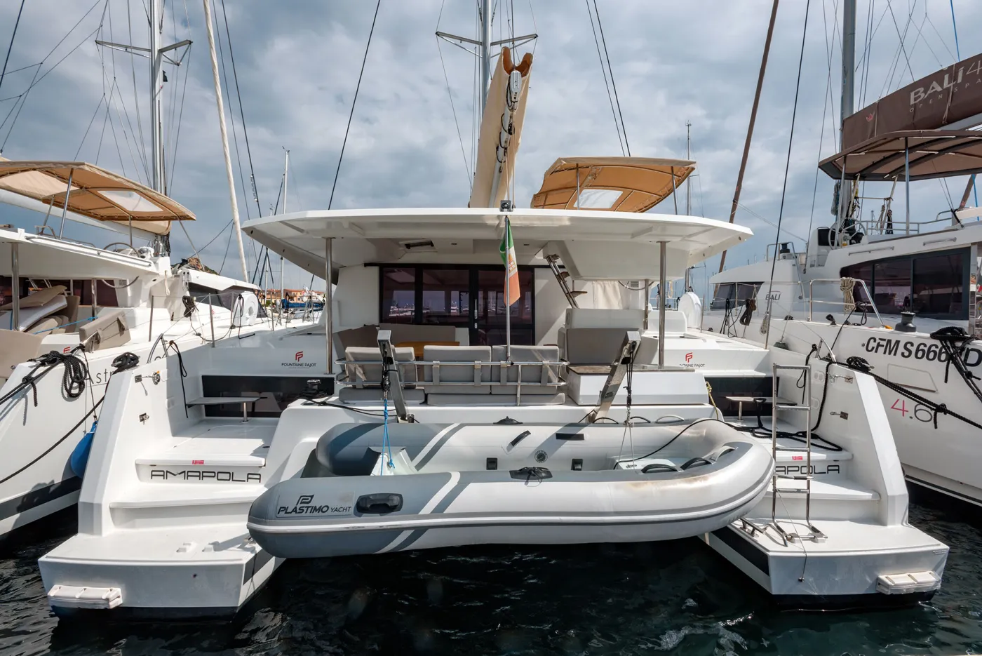 Amapola - A/C, Generator, Water maker. Solar panel - Catamaran in Cannigione