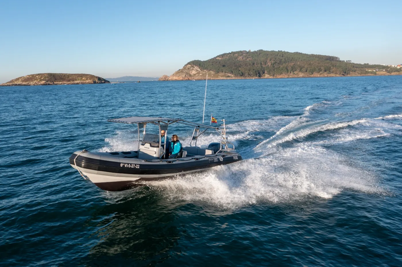 Fog - Motor Yacht in Baiona