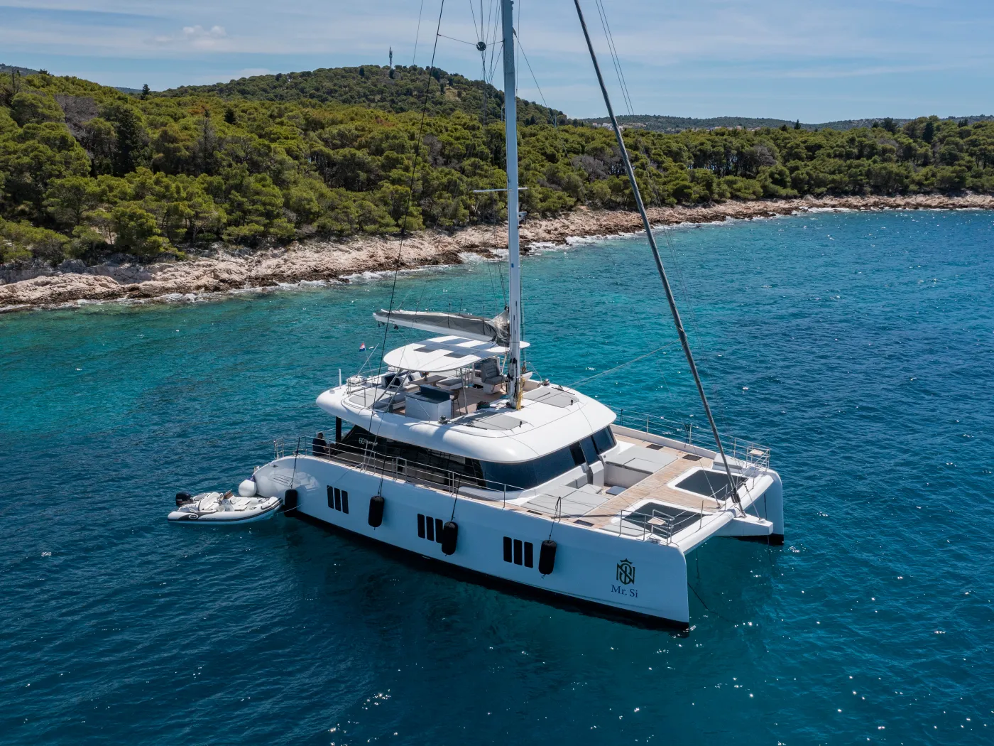 Mr.Si - Catamaran in Rogoznica