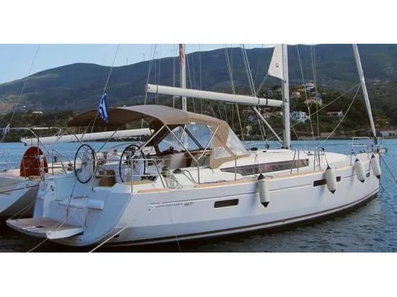 All blue III - Sailboat in Lefkada