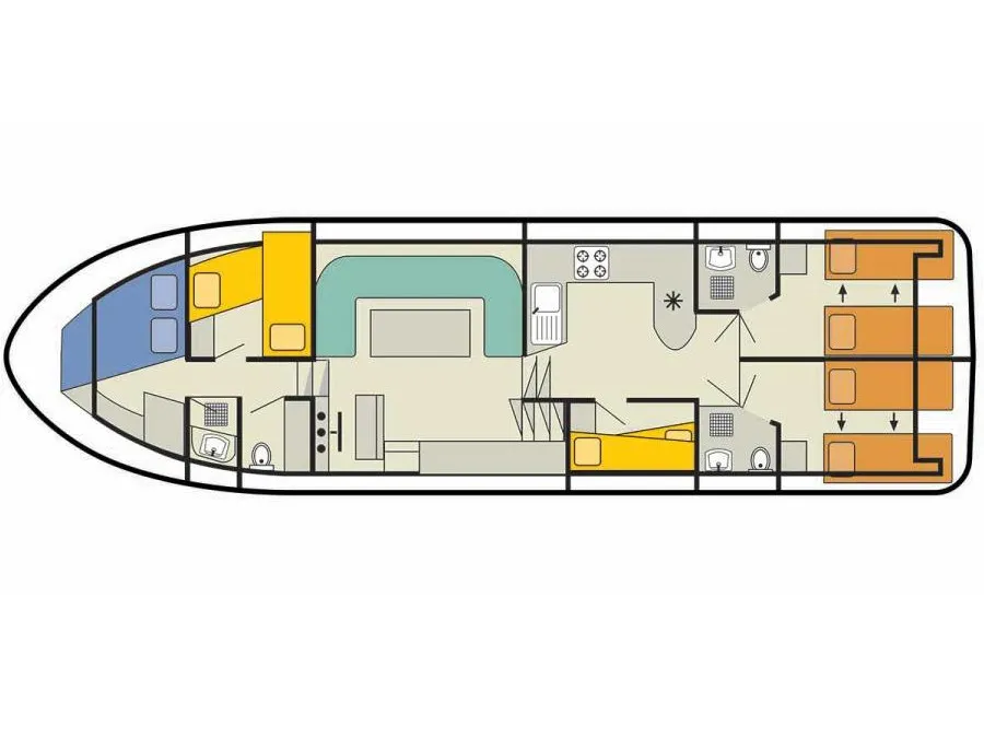 Grand Classique - Budget 6 - Motor Yacht in Saint-Usage