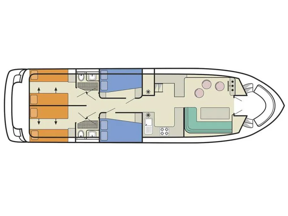 Salsa A - Comfort 5 - Motor Yacht in Portiragnes