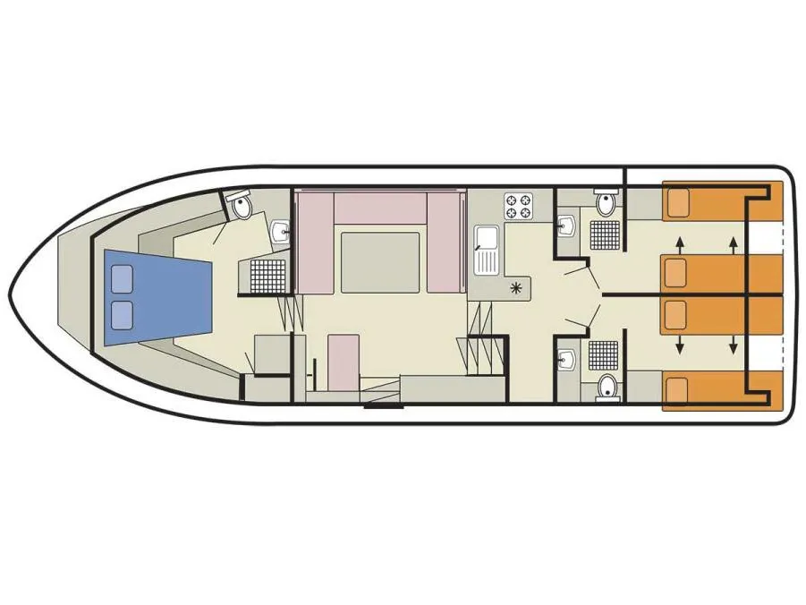 Royal Classique - Comfort 5 - Motor Yacht in Saint-Gilles