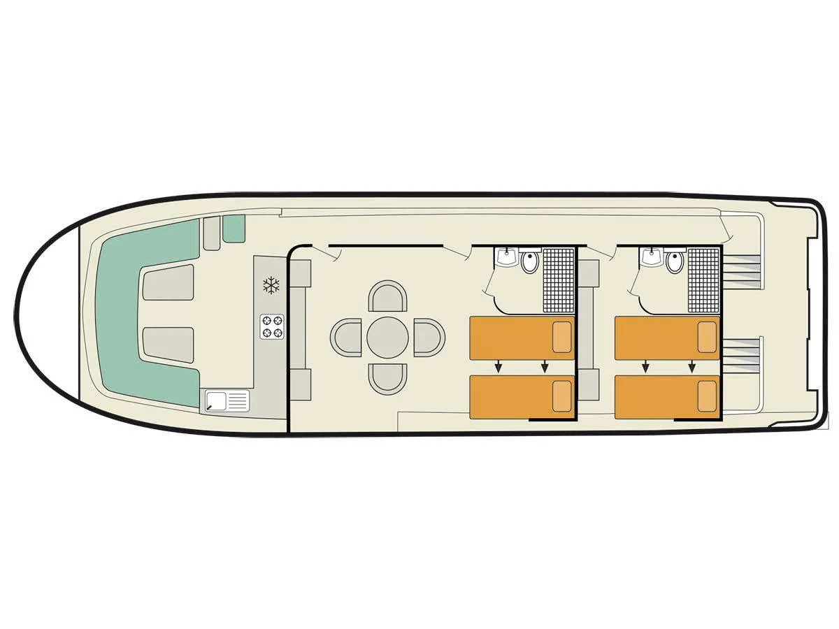 Vision2 - Comfort Plus 1 - Motor Yacht in Castelnaudary