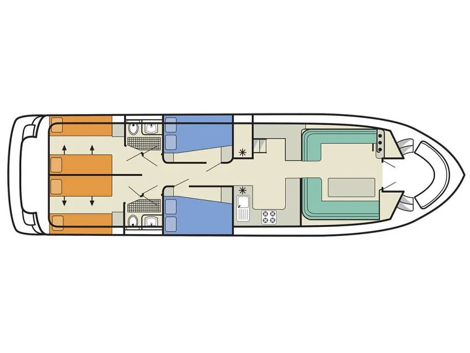 Salsa B - Comfort 8 - Motor Yacht in Douelle