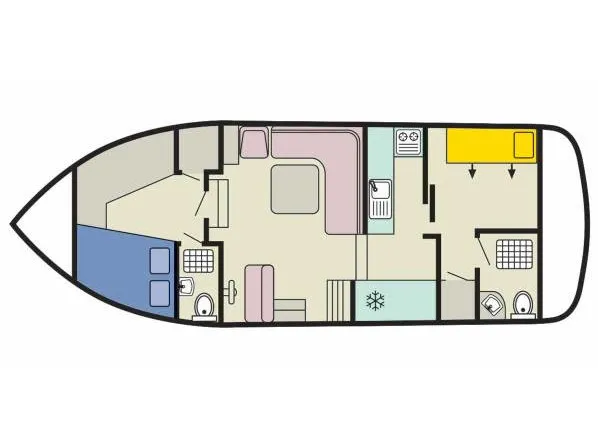 Corvette B - Budget 4 - Motor Yacht in Decize