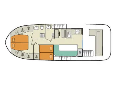 Liberty - Luxury 6 - Motor Yat içinde Portiragnes