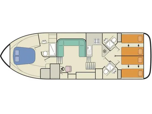 Mystique - Comfort Plus 3 - Motor Yacht in Castelnaudary