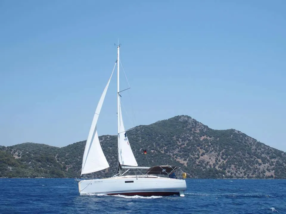 Blue Dreams - Yelkenli içinde Karagözler