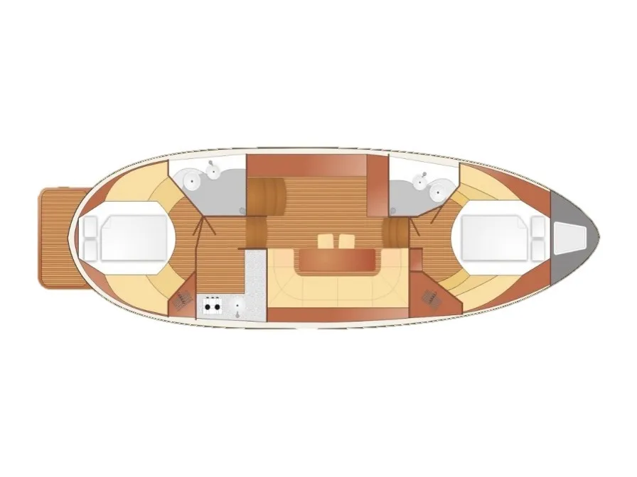 Nautiner 40.2 AFT #2 - Motor Yacht in Wilkasy